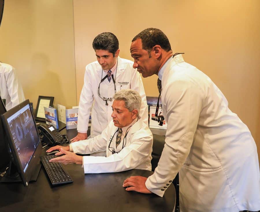 The doctors working behind the scenes
